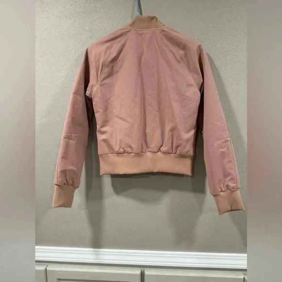 NWT Lululemon Non Stop Bomber Jacket Cotton Pink PRIMALOFT Size 2 - Picture 8 of 8